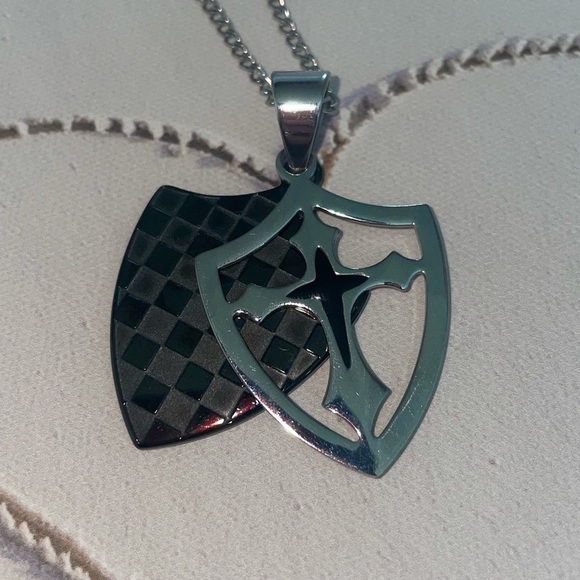 Men’s stainless steel necklace - Picture 4 of 4